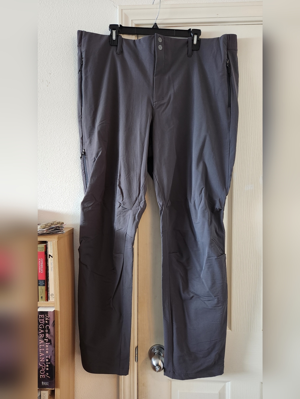 REI CoOp Women's Gray Performance Stretch Lightweight Design Waterproof Pants